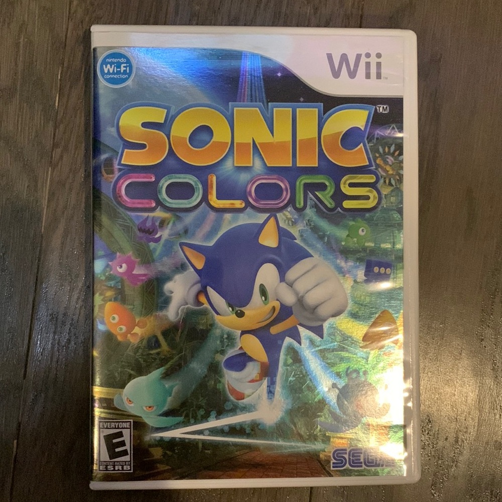 Sonic Colors Wii Game